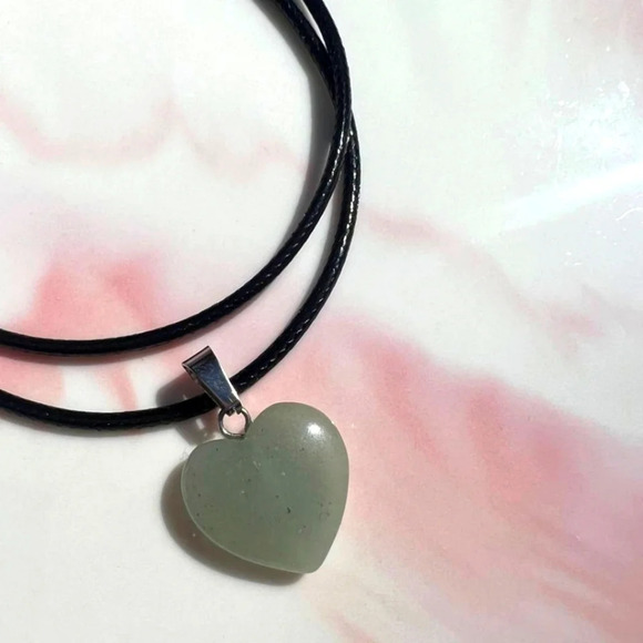 Natural Stone Pendant Necklace - Picture 2 of 3